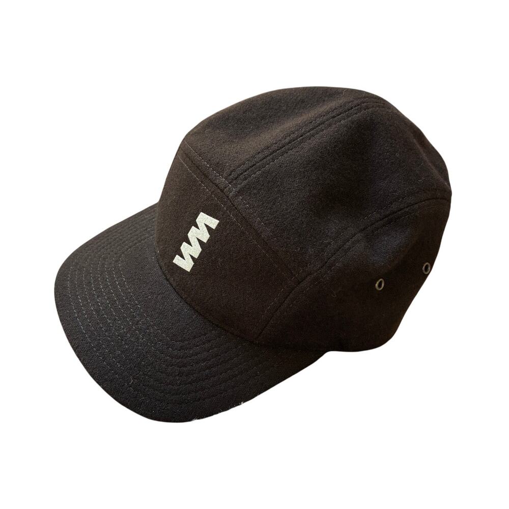 Warren Miller Brown Wool Blend 5-Panel Adjustable Strapback Cap Hat